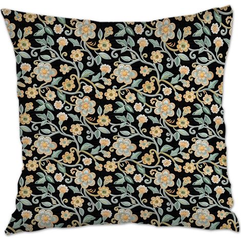 Housse de coussin moderne design cachée zippée pour le Jour de l'An, Noël, Pâques (1/5)
