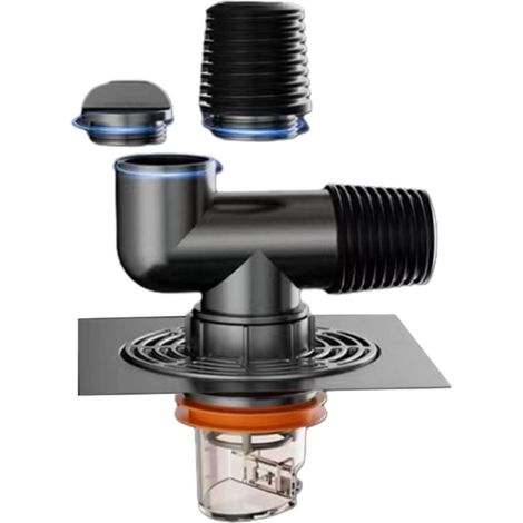 Raccord de siphon de sol spécial avec désodorisant pour un drainage fluide et efficace (1/5)