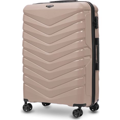 Maleta grande Wings PHOENIX 2.0 de polipropileno de 71 cm (28") color champán. (1/5)