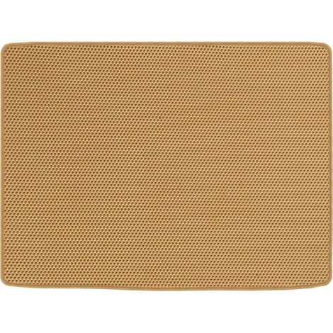 Alfombrilla de maletero de EVA con diseño de panal de abeja para Ford Focus IV Hatchback a partir de 2018 - BEIGE (1/5)