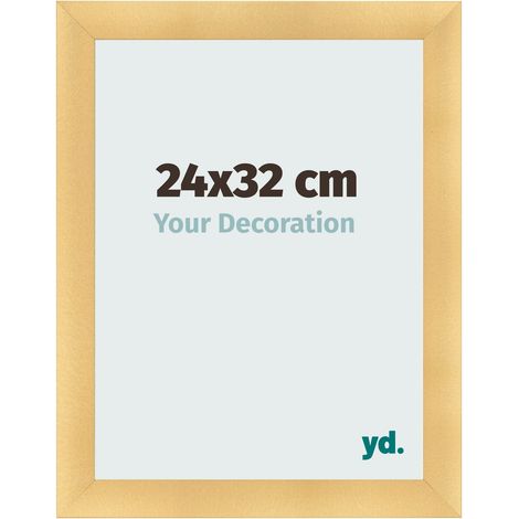 yd. - Cadre photo 24x32 - Or Mat - MDF - Pisa (1/5)