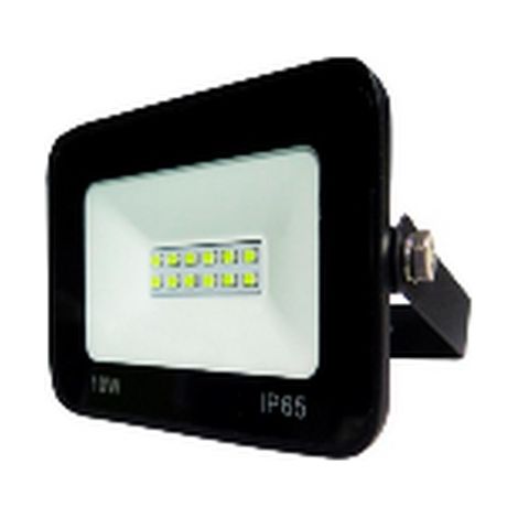 PROYECTOR LED EXTRAPLANO IP65 10W 3000K 230V NEGRO FBRIGHT ECO