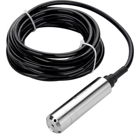 Capteur de Niveau d'Eau Liquide, Transmetteur DC 24V, 4-20mA, Plage de Mesure 0-5m, pour Détection de Profondeur (1/5)