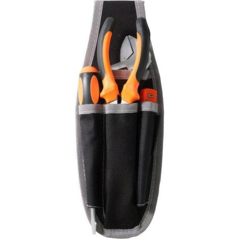 BelleRise - Ceinture Porte Outils Avec 4 Poches, Tablier de Travail, Sac de Rangement Réglable et Détachable, Ceinture Outils Bricolage (1/5)
