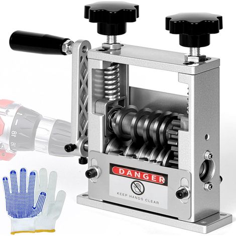 Pelacables de 6 orificios: Pelacables profesional para cables de 3 a 17 mm, equipado con 5 cuchillas, modo manual/eléctrico dual, herramienta industrial portátil para cables de cobre/aluminio. (1/5)