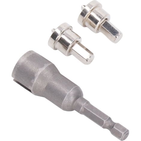 Jeu d'embouts à visser PH2 à douille ouverte pour vis à placoplâtre, fixation industrielle, outillage professionnel, lot de forets cruciformes (1/5)