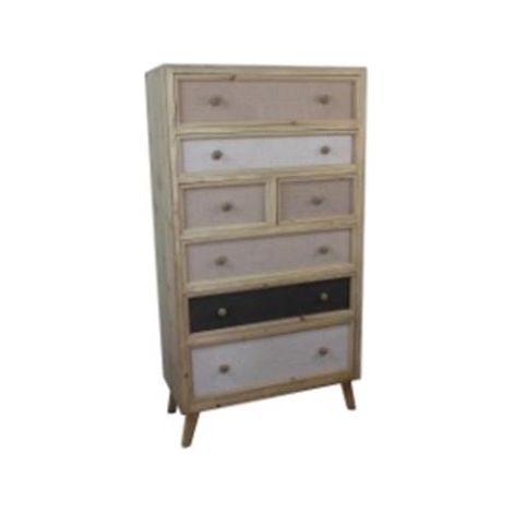 Cajonera Abeto Lino 75X35X138