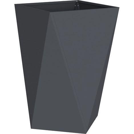 Maison Exclusive - Jardinera Antracita 50 x 50 x 75 cm Acero