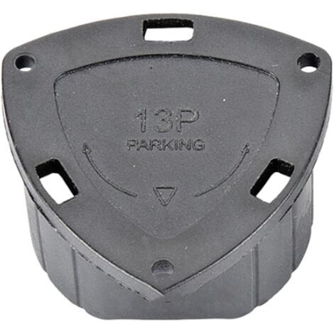 13-polige Anhängersteckerabdeckung, Schutz für Anhängerstecker, Schutz für Anhängerkabelbaumstecker (Adapter), Feuchtigkeitsschutz, Stecker