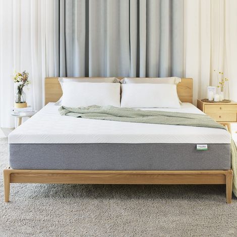 Novilla Materasso 160x190, Materasso Matrimoniale Memory Foam in Gel Altezza 18cm, Fibra di bambù rayon Traspirante e Fresco Eccellente Supporto, Tecnologia Alta Resilienza Certificato Oeko-Tex