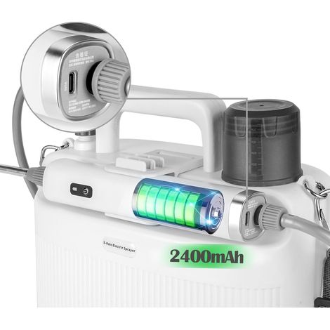 Pulvérisateur de jardin électrique 2200 mAh, pression 5 L (1/5)