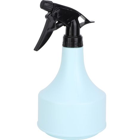 Pulvérisateur à main rétro 600ml Bouteille d'arrosage en PP légère Brumisateur fin pour plantes et nettoyage domestique Couleur bleue (1/5)