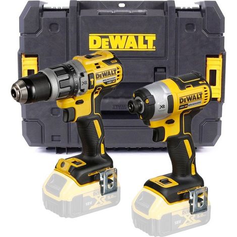 Dewalt DCK266 18v Brushless DCD796 Combi Drill DCF887 Impact Driver Bare + Tstak (1/4)