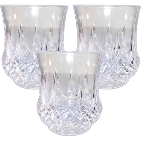 Flüssigkeitsaktivierte LED-Gläser, 3er-Set, mehrfarbig leuchtende Becher für Partys, Bars, Wein – lustige Trinkbecher (1/5)