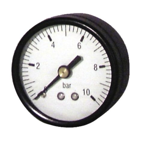 Manomètre ABS, sec non remplissable Ø 50mm, 0/10bar - DIFF