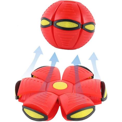 Disque-balle magique pour chien - Jouet interactif de décompression pour chiens de berger - XX Rouge (1/5)