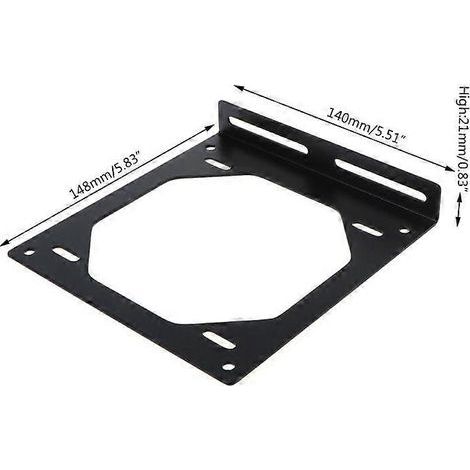 Support de ventilateur 240. support de montage pour radiateur. refroidisseur d'eau pour ventilateur de 12/14 cm (1/5)