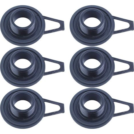 6 pièces de roue à vis pour pompe à huile pour Husqvarna 362 365 371 372 372XP 385 390 503 75 61-02 pièces de tronçonneuse (1/5)