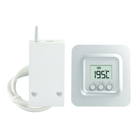 Thermostat radio fil pilote Tybox 5701 FP – Tête thermostatique pour radiateur – Compatible avec FP-Delta Dore – Installation facile