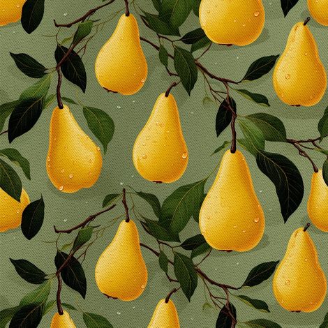 Tela decorativa para exteriores Oxford - Motivo frutal  DX6199 (1/5)