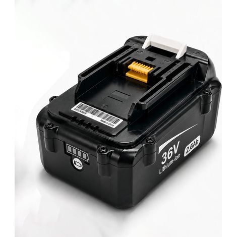 Batterie 36V 2.6Ah Li-Ion pour Makita BL3626 194874-0 BBC300 BHR261 BLM430 (1/5)