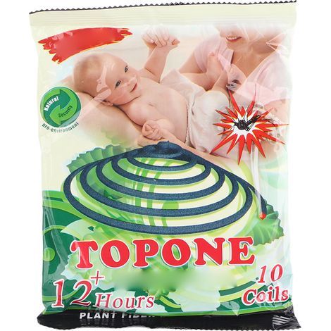 10 Pièces Accessoires Anti-Moustiques Spirales Répulsives Insecticide (1/5)