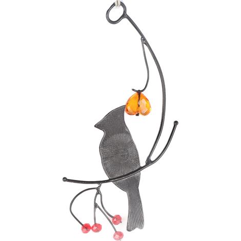 Handgefertigte künstliche Vogel-Hängedekoration mit Klebstoff, Ornament für Fenster, Zuhause, Bühne, DIY-Teileset. (1/5)