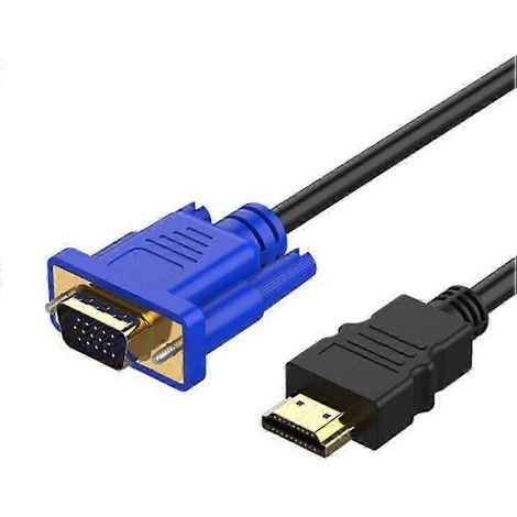 Câble HDMI vers VGA 1,8 m HD pour connexion vidéo HDTV vers hôte (1/5)