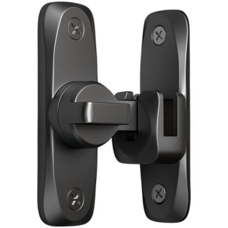 90/180 Degrés Loquet de Porte Rabattable, Verrou Porte Loquet Porte Coulissante Fermeture Porte Coulissante Serrure Porte Coulissante Serrures de Portes Verrou de porte coulissante noir
