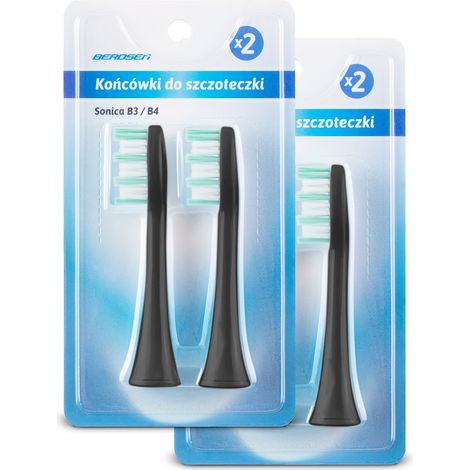 Testine per spazzolino sonico Berdsen B3, 4 pezzi