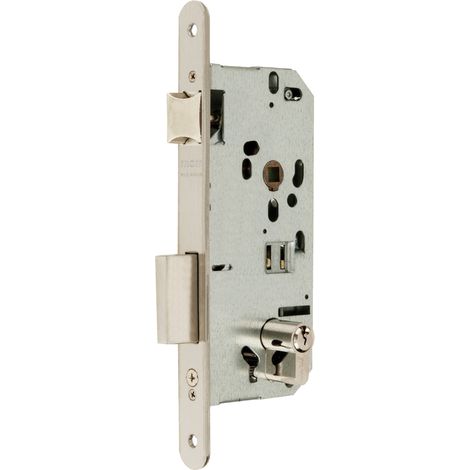 Cerradura Mcm Instituc.Si01-50 Inox Golpe Y Llave P.Rdo.