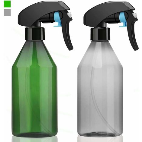 Pflanzenzerstäuber mit 2 Sprühflaschen, 300 ml leere Sprühflasche, einstellbare Sprinklerreinigung, Gartenpflanzensprüher FLITI (1/4)