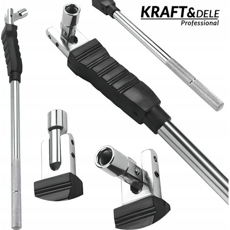Extractor de válvulas CrV con tapa para válvulas de borde metálico Kraft&Dele (1/5)