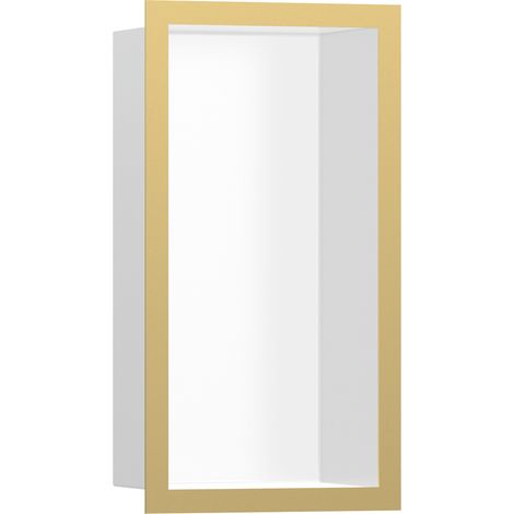 hansgrohe XtraStoris Individual Niche murale blanc mat avec cadre (1/5)