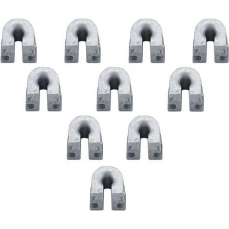 10 Pièces Connecteurs de Tondeuse Universels Compatible avec Modèles 4002 713 8300 8301 -