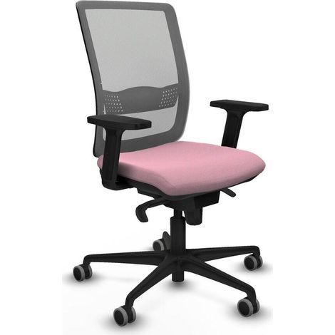 Piqueras y Crespo Chaise Haches rose ergonomique bureau (1/3)