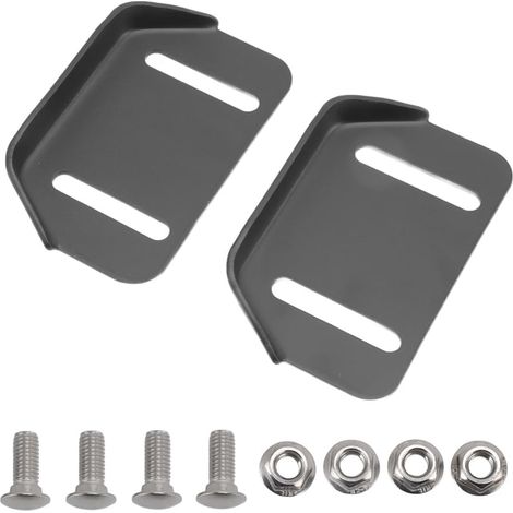 Kit de Remplacement pour Souffleuse à Neige, 2 Patins Réglables en Métal, Compatible avec Modèle 784 5580, Plaques de Glissement Robustes (1/5)