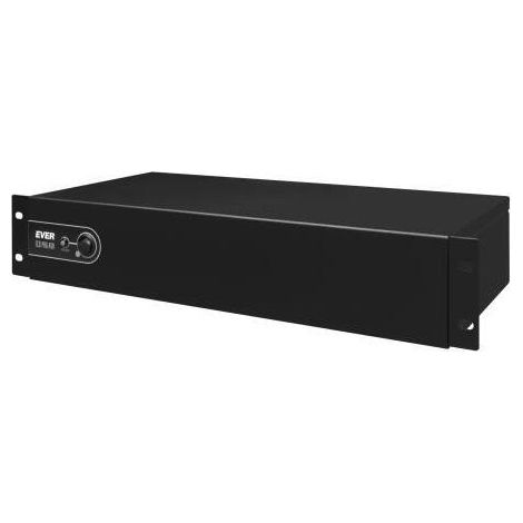 Ever ECO Pro 1000 AVR CDS sistema de alimentación ininterrumpida (UPS) Línea interactiva 1 kVA 650 W 3 salidas AC (1/2)