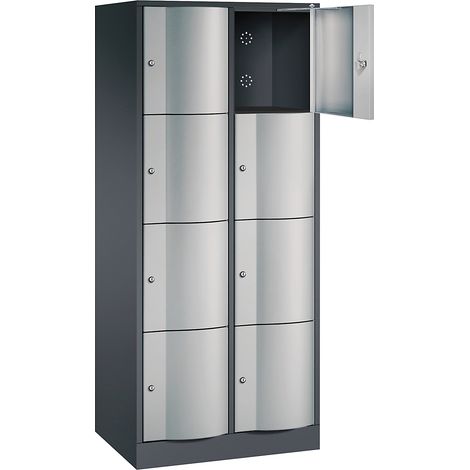 C+P 906075 Vestiaire multicases RESISTO h x l x p 1950 x (1/5)