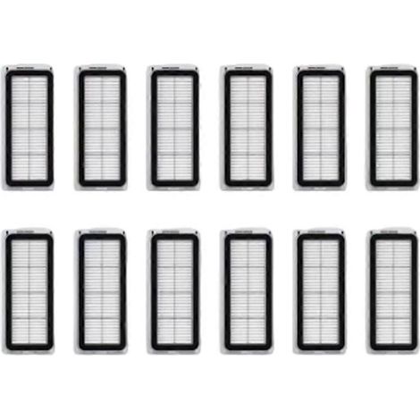 Lot de 12 filtres de rechange pour aspirateur Cecotec Conga X70 (1/5)