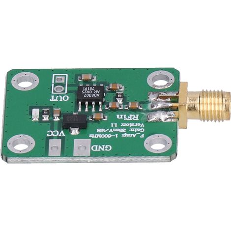 AD8307 Detektormodul HF-Signalleistungsmesser Logarithmische Detektionskomponente 1–600 MHz (1/5)
