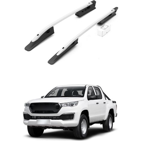 TURTLE kompatibel mit Foton Tunland G7 2024-2025 Dachreling Falcon Grau (1/2)
