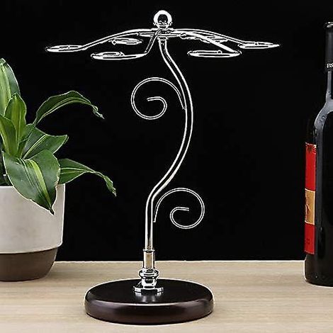 35 X 25 Cm-support De Comptoir Pour Verres Vin - Systme De Schage L'air Libre - Support De Rangement Pour Verres De Cuisine - Support De Rangeme (1/5)