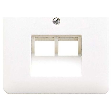 JUNG 569-2UA ABDECKUNG FÜR IAE/UAE-ANSCHLUSSDOSE, 2FACH, CREMEWEIß, CD500