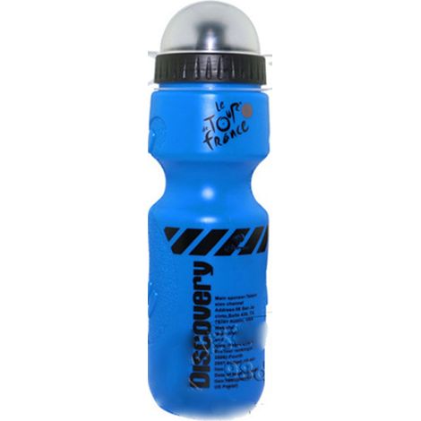 Gobelet en plastique portable extérieur 650 ml, tasse à thé, bouteille d'eau bleue (1/5)