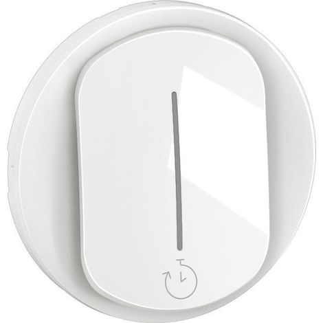 ENJOLIVEUR INTERRUPTEUR TEMPORISE BLANC Céliane 2024 - CB0077 - Legrand (1/2)