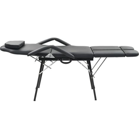 Fauteuil de Salon,Chaise,Fauteuil de massage pour traitement facial Simili-cuir Noir CFW339477 (1/5)