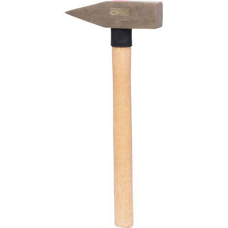KS Tools BRONZEplus Schlosserhammer 1500 g, mit Hickorystiel (1/3)