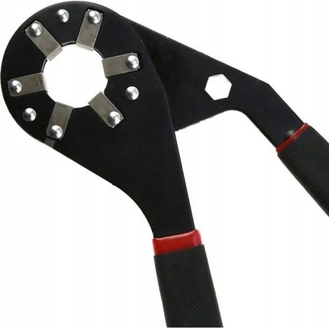 Llave ajustable geko bionic 8 pulgadas 12-21 mm acero