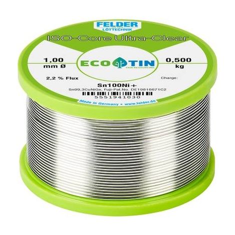 Felder ISO-Core Ultra-Clear hilo de soldadura transparente 1 mm